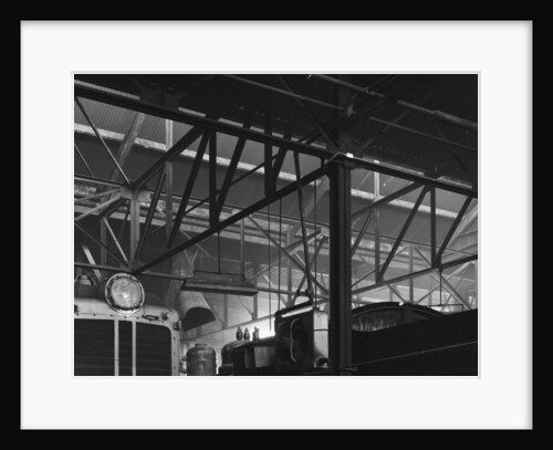 Engine House Scene #1 from the Nevada Northern Series by Gordon Osmundson