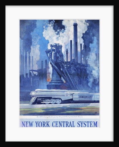 New York Central System Poster by Leslie Ragan