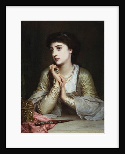 Juliet's Last Thoughts by Sir Frank Dicksee