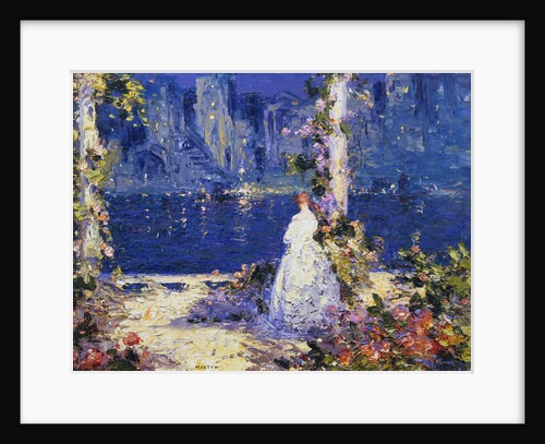 The Lights Across the Water by Thomas Edwin Mostyn