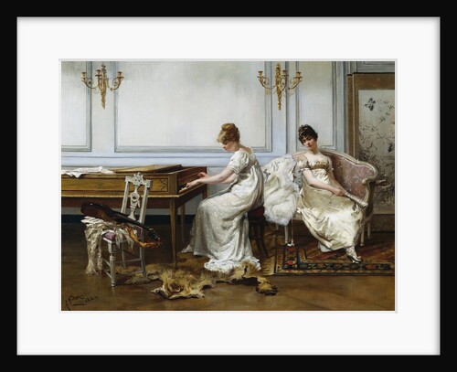 Fantasia in White by Albert Ludovici