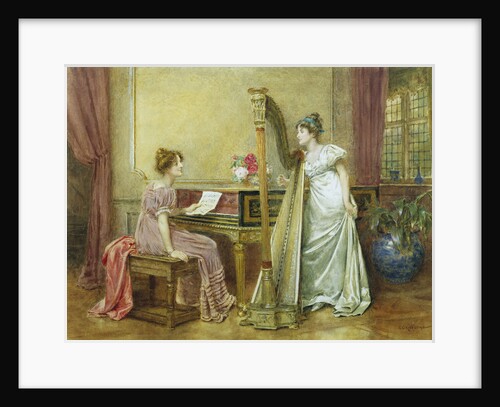 The Rehearsal by George Goodwin Kilburne