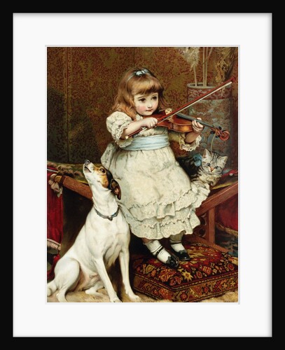The Broken String by Charles Burton Barber