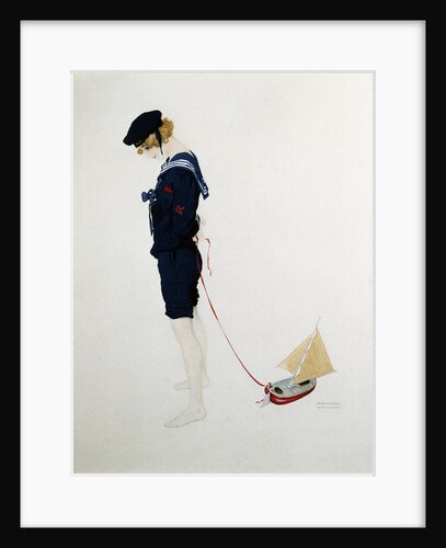 A Sailor Girl by Raphael Kirchner