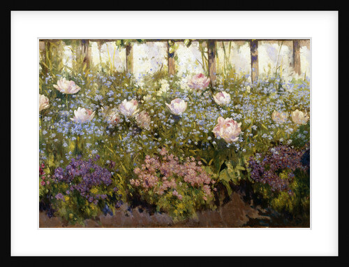 Herbacious Border by Patrick William Adam