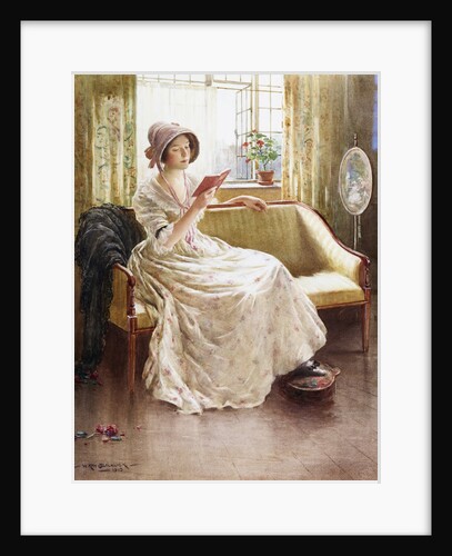 A Quiet Read by William Kay Blacklock