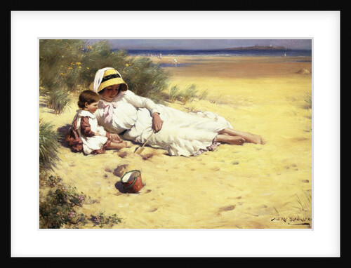 Playing with Mother by William Kay Blacklock