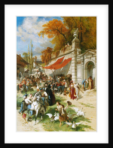 Carousing Soldiers by Emile Antoine Bayard