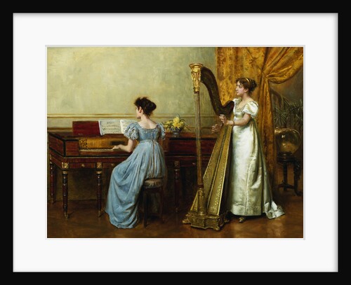 The Duet by George Goodwin Kilburne