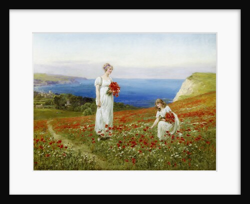 Gathering Poppies by Henry John Yeend King