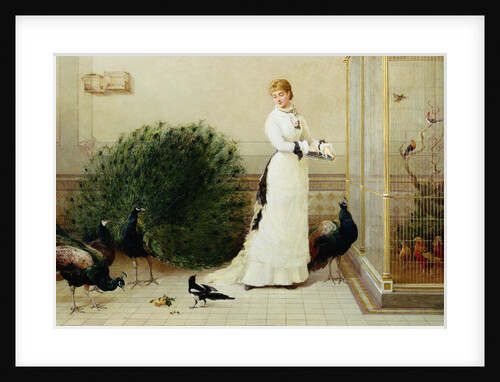 In the Conservatory Heywood Hardy by Anonymous