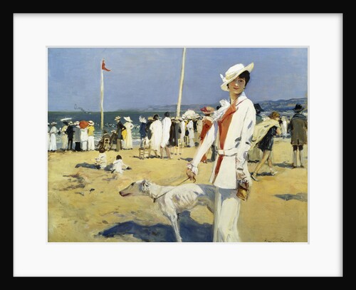 The Seaside by Francois Flameng