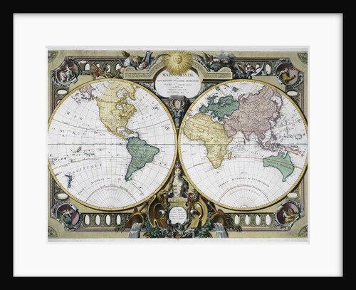 Mappe Monde by Rigobert Bonne