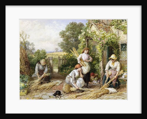 The Return of the Gleaners by Myles Birket Foster