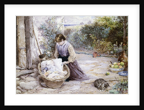 The New Baby by Myles Birket Foster