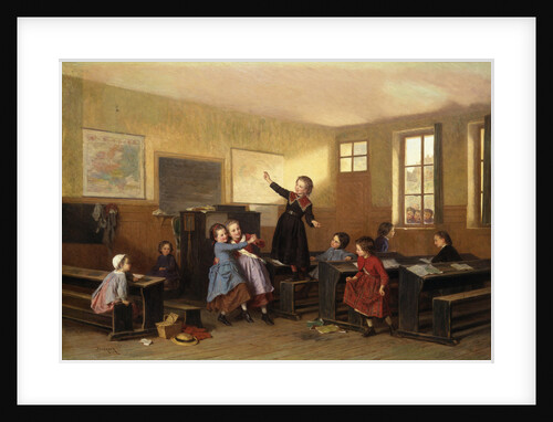 Whilst the Cat's Away by Theophile Emmanuel Duverger