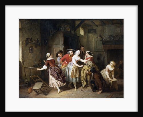 Blind Man's Bluff by Hendrik Joseph Dillens