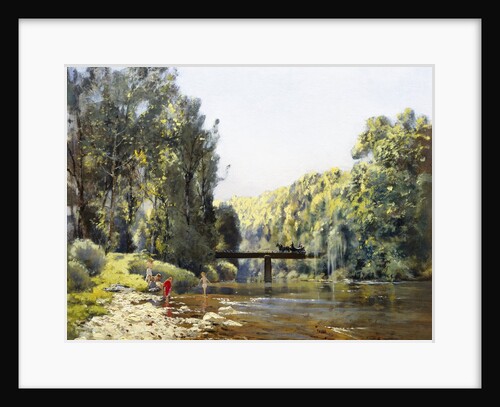 A Summer's Day on the River by Emile Cagniart