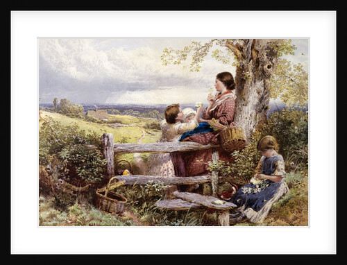 Spring Flowers by Myles Birket Foster