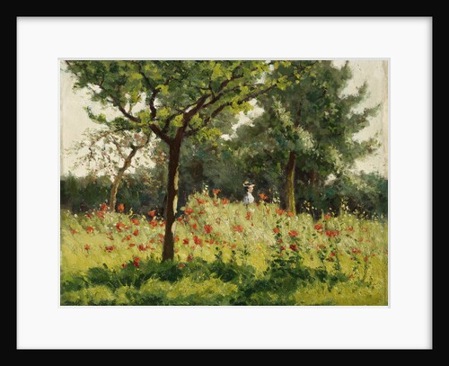 The Poppy Field by Alphonse Asselbergs