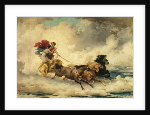 Apollo in the Chariot of the Sun by Frederik Arthur Bridgman