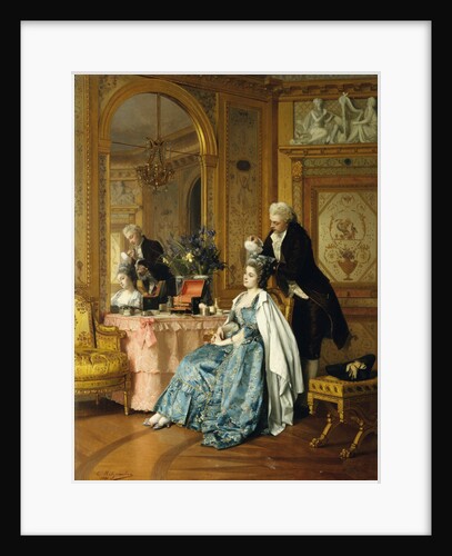 The Wig Maker by Emile-Pierre Metzmacher