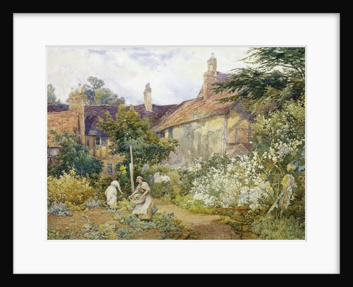 A Garden at Warwick by George Hodgson