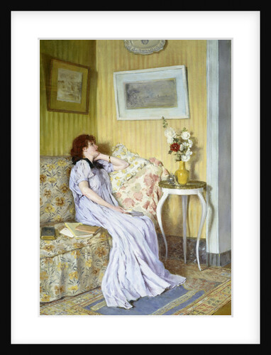 A Pensive Mood by Roger Jourdain