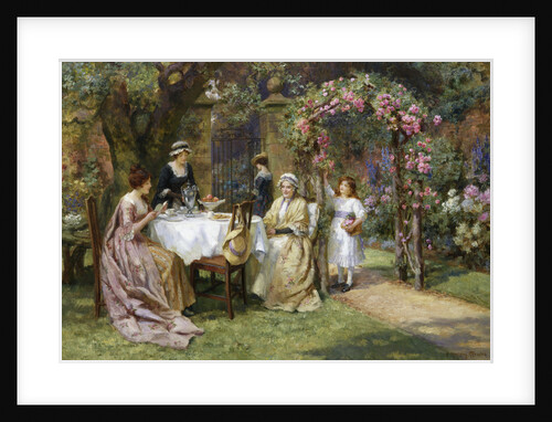 The Tea Party by George Sheridan Knowles