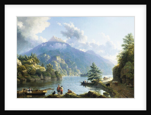 Boatmen on Loch Katrine by John Knox