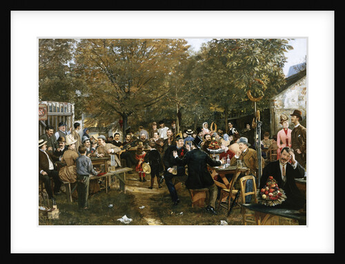 The Garden Party by Johann Michael Kupfer