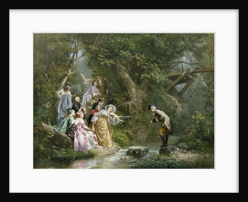 A Hazardous Crossing by Prudent Louis Leray