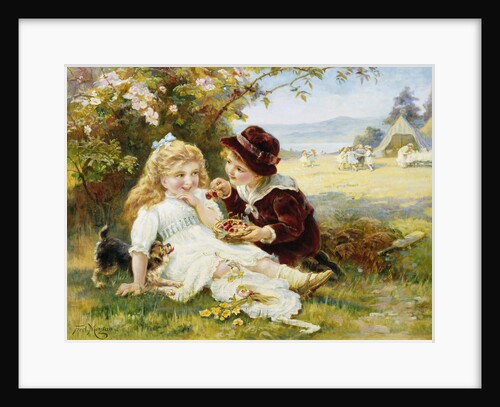 Cherry Earrings by Frederick Morgan