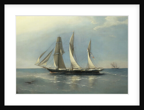 The Wanderer Refitted by Captain Richard Brydges Beechey