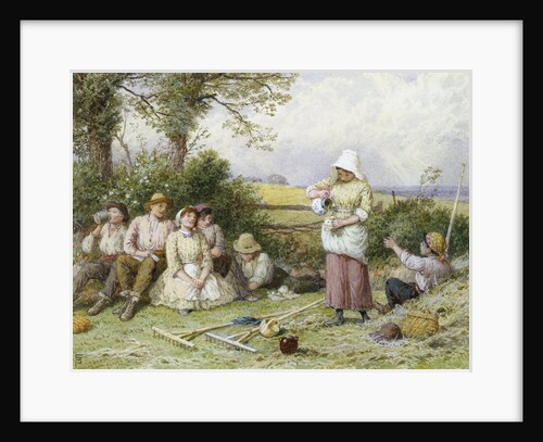 Welcome Refreshment by Myles Birket Foster