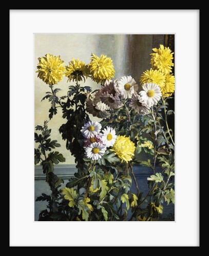 Chrysanthemums by Harald Martin Hansen Holm