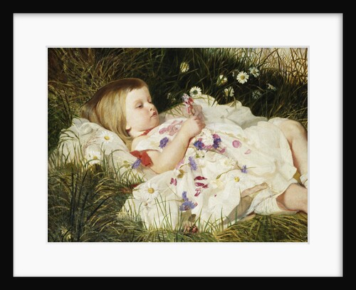 Picking Posies by William Blake Richmond