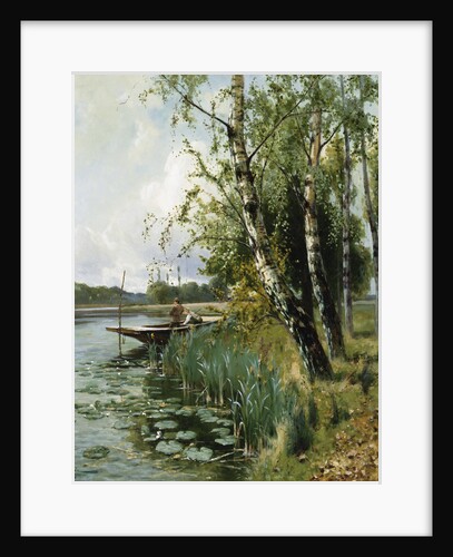 Fishing from a Punt by Arthur W. Redgate