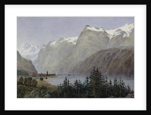 Lake Lucerne by Herbert Moxon Cook