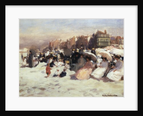 On the Sands by Emile Hoeterickx