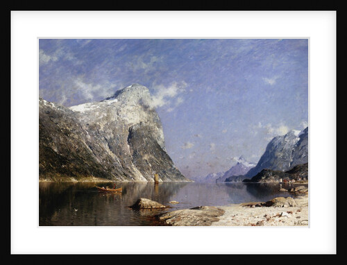 A Summer's Day on the Fjord by Adelsteen Normann