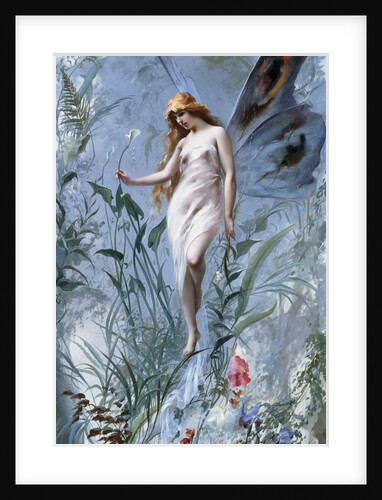 The Lily Fairy by Luis Ricardo Falero