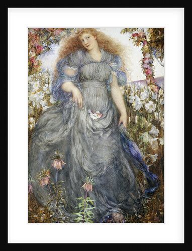The Flower Maiden by Henry John Stock