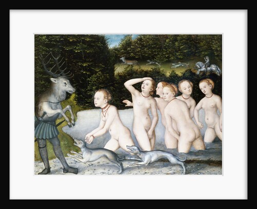 Diana and Actaeon by Lucas Cranach the Elder