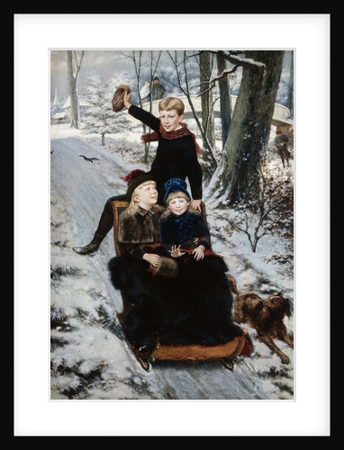 A Jolly Sleigh Ride by Frans de Wilde