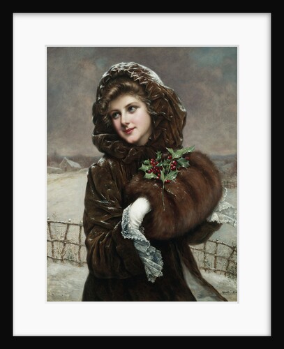 A Winter Beauty by Francois Martin-Kavel