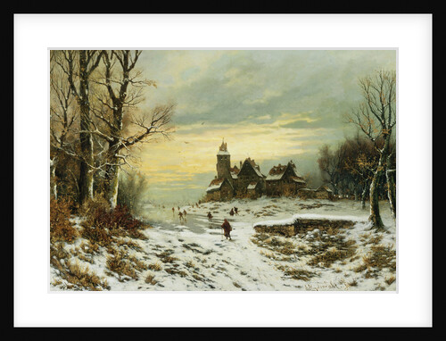 The Shortening Winter's Day is Near a Close by Friedrich Joseph Nicolai Heyendahl