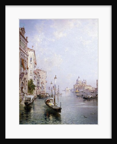 The Grand Canal, Venice by Franz Richard Unterberger