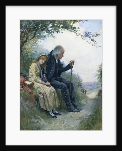 Grandpa's Favourite by Harold Copping