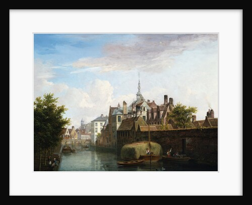 A View of Ghent by Pierre Francois de Noter